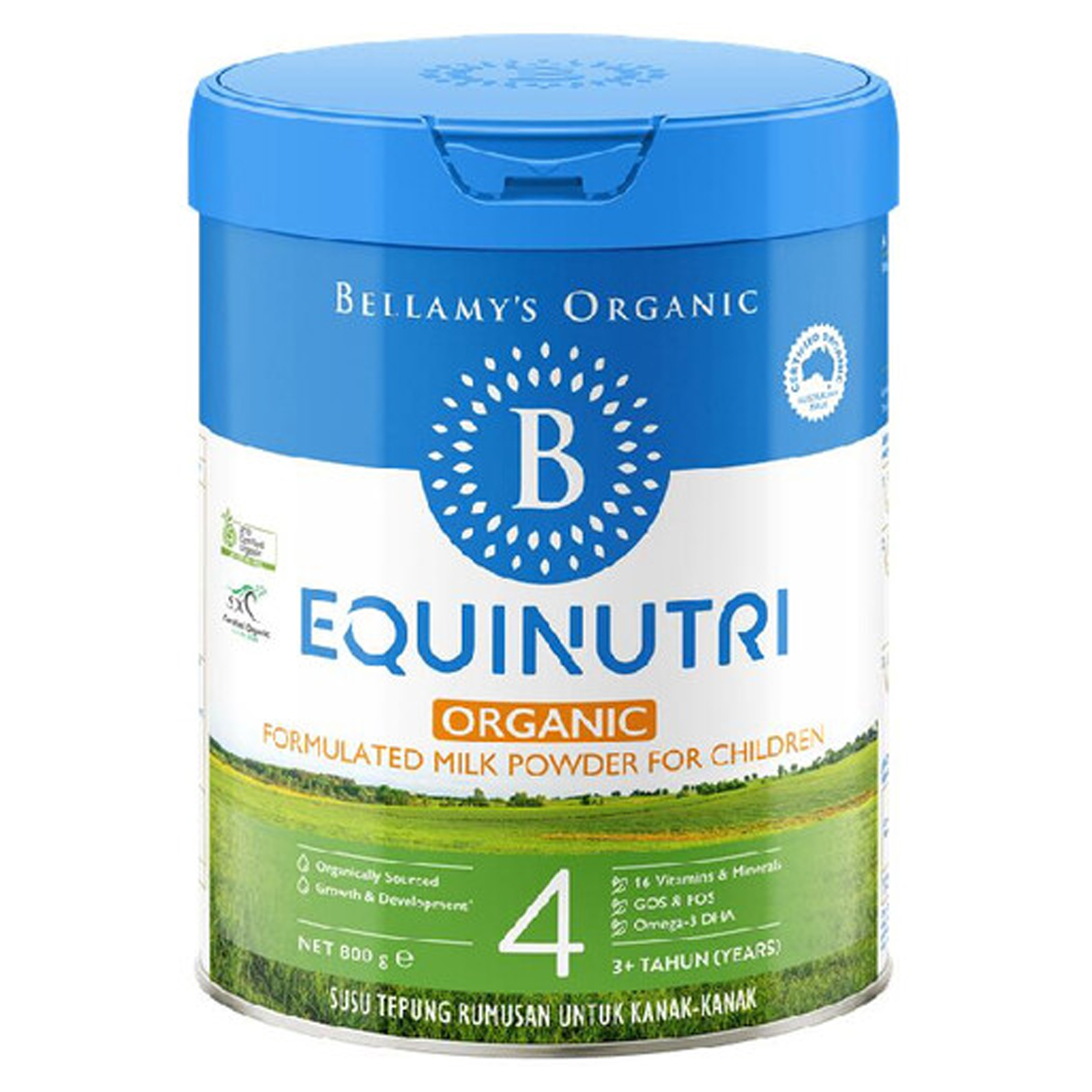 Bellamy's Organic Equinutri Junior Milk Drink (Step 4) 900g