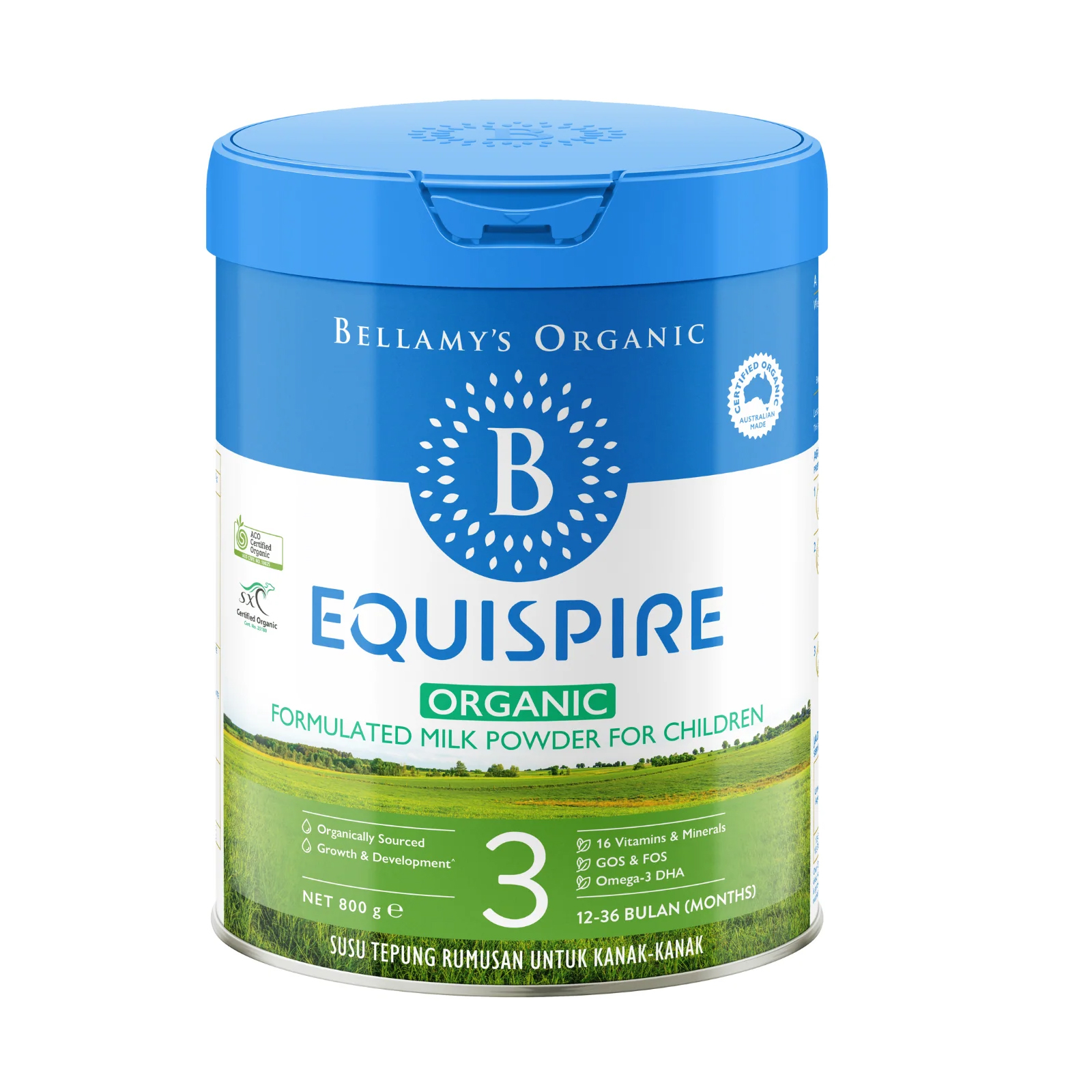 Bellamy's Organic Equispire Toddler Milk (Step 3) 900g