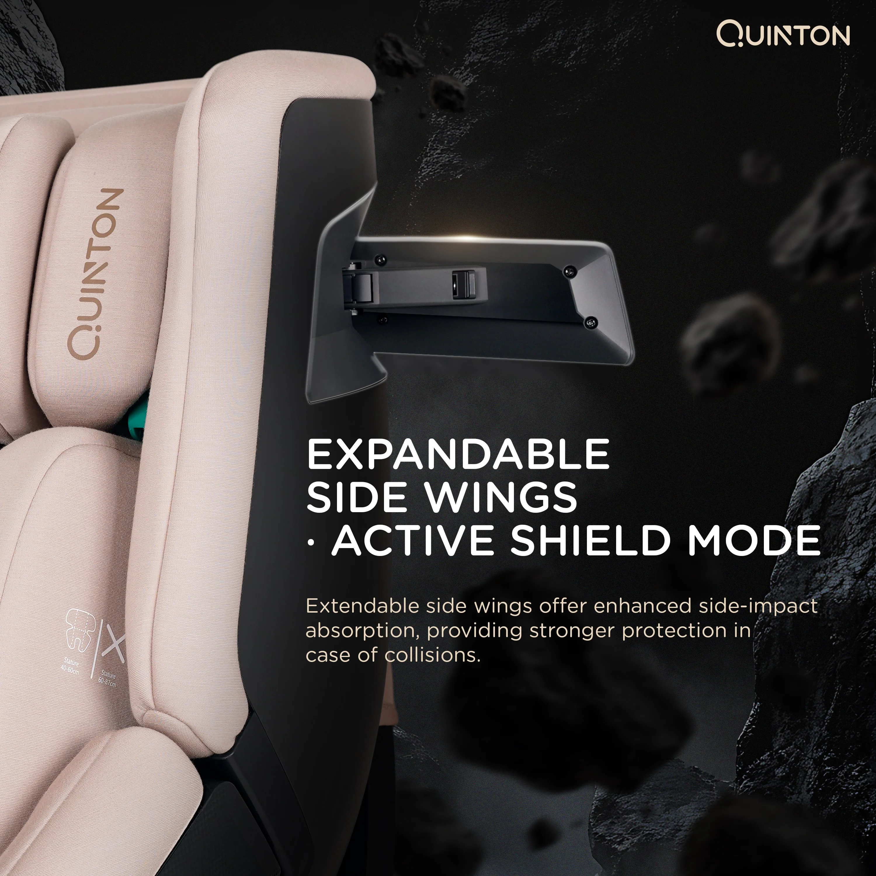 Quinton Wowo 360 i-Size — Malaysia's First Chest Clip Car Seat