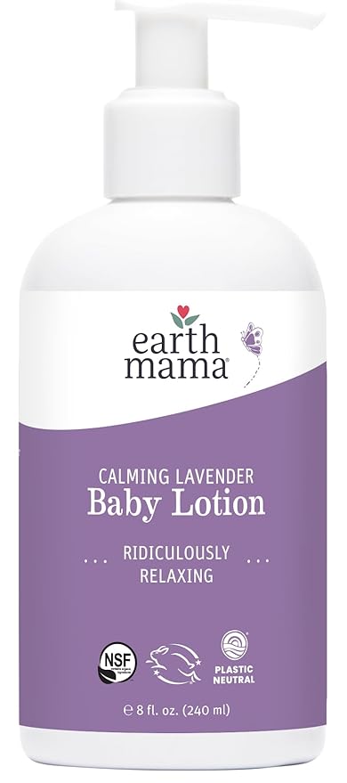 Earth Mama Organic Calming Lavender Baby Lotion 240ml