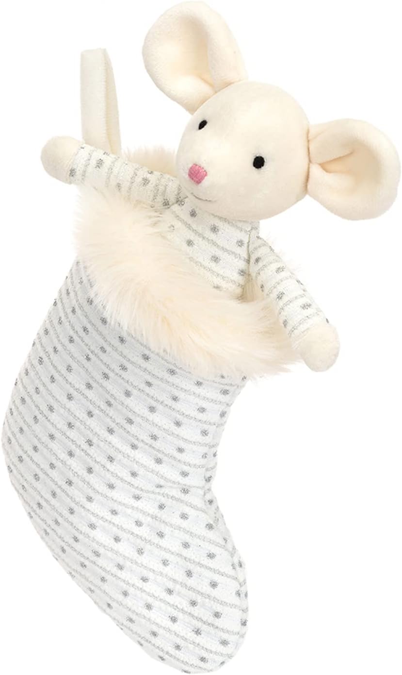 Jellycat Shimmer Stocking Mouse