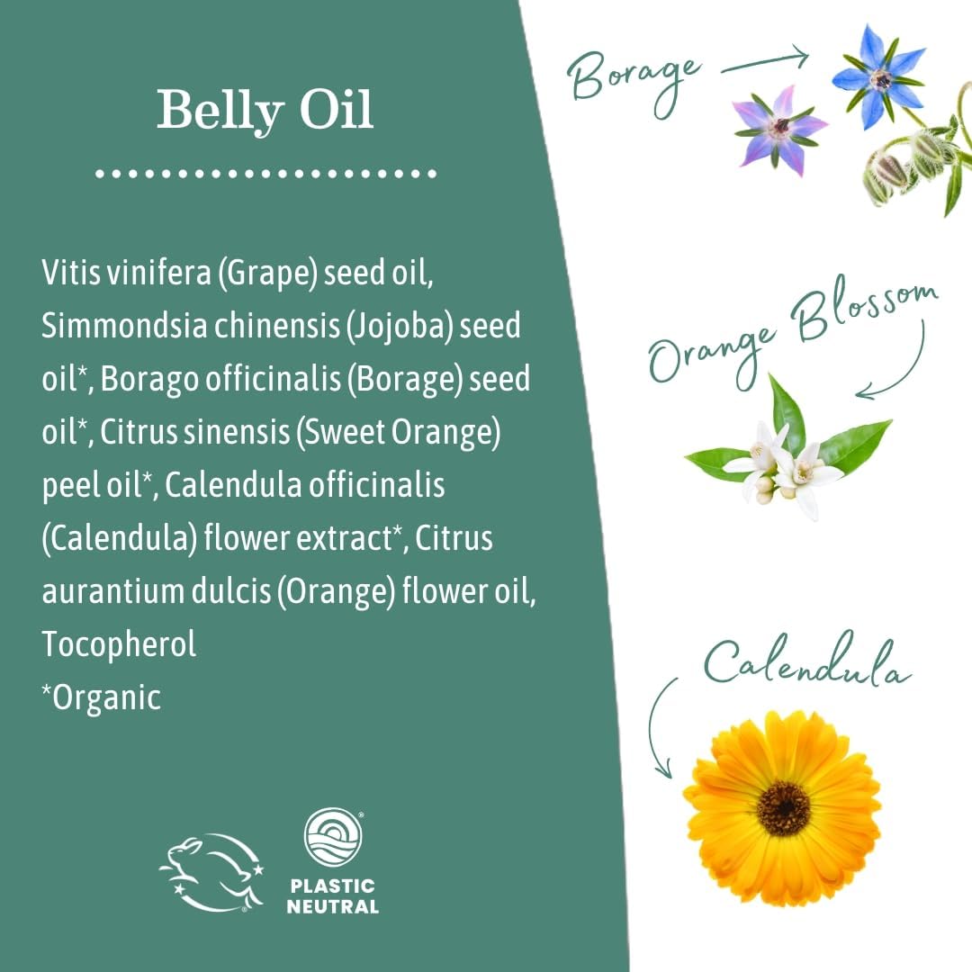 Earth Mama Organic Belly Oil 120ml
