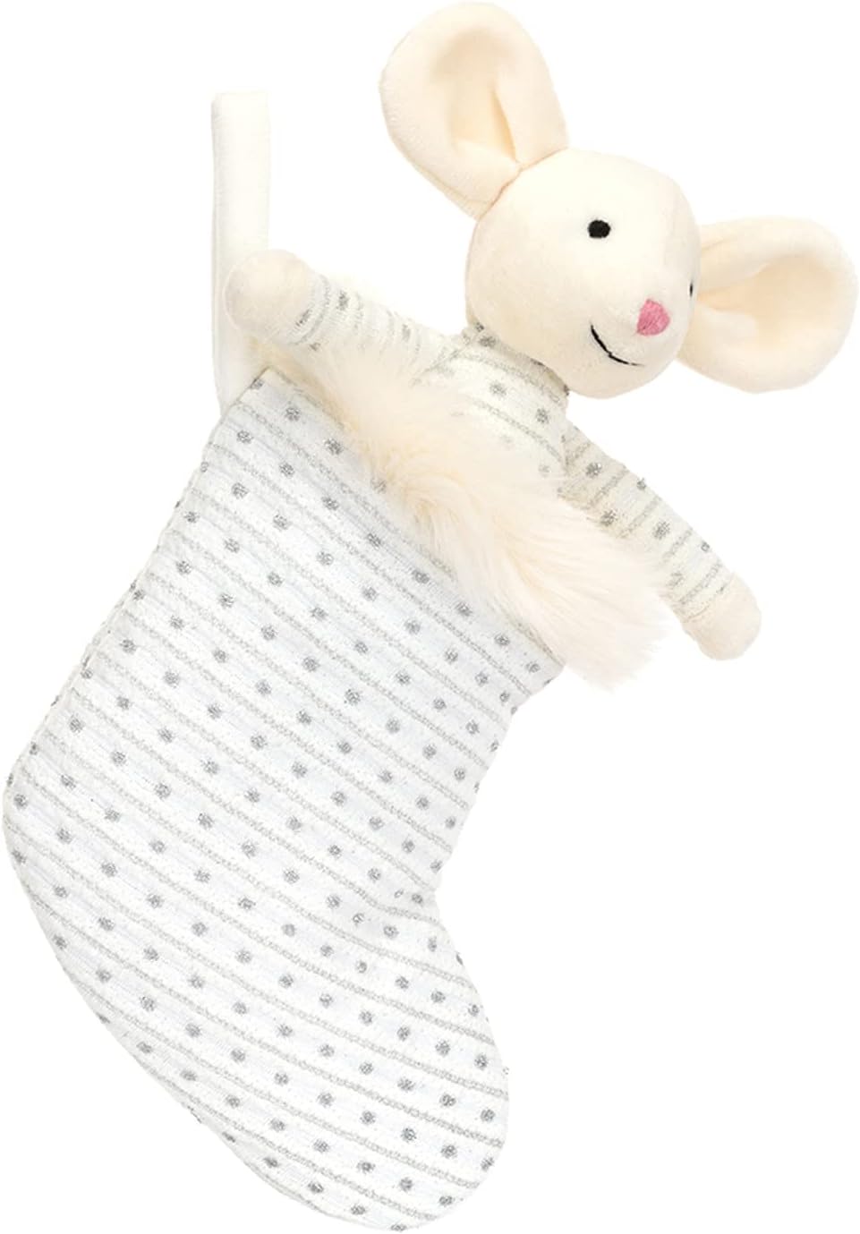 Jellycat Shimmer Stocking Mouse