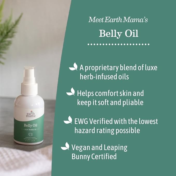 Earth Mama Organic Belly Oil 120ml