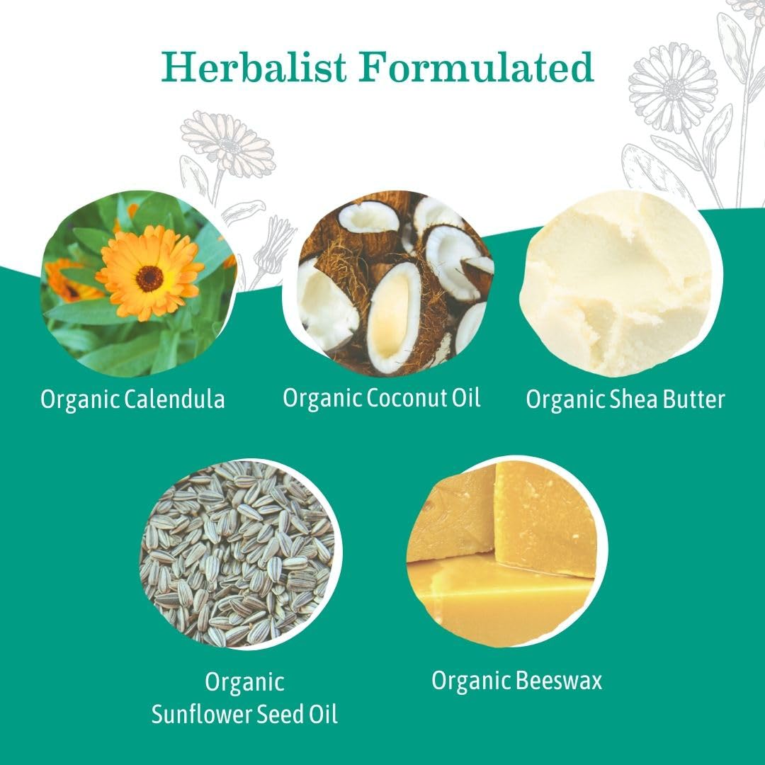 Earth Mama Organic Baby Face Nose and Cheek Balm 60ml