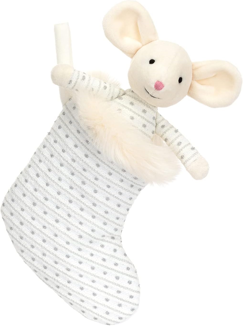 Jellycat Shimmer Stocking Mouse