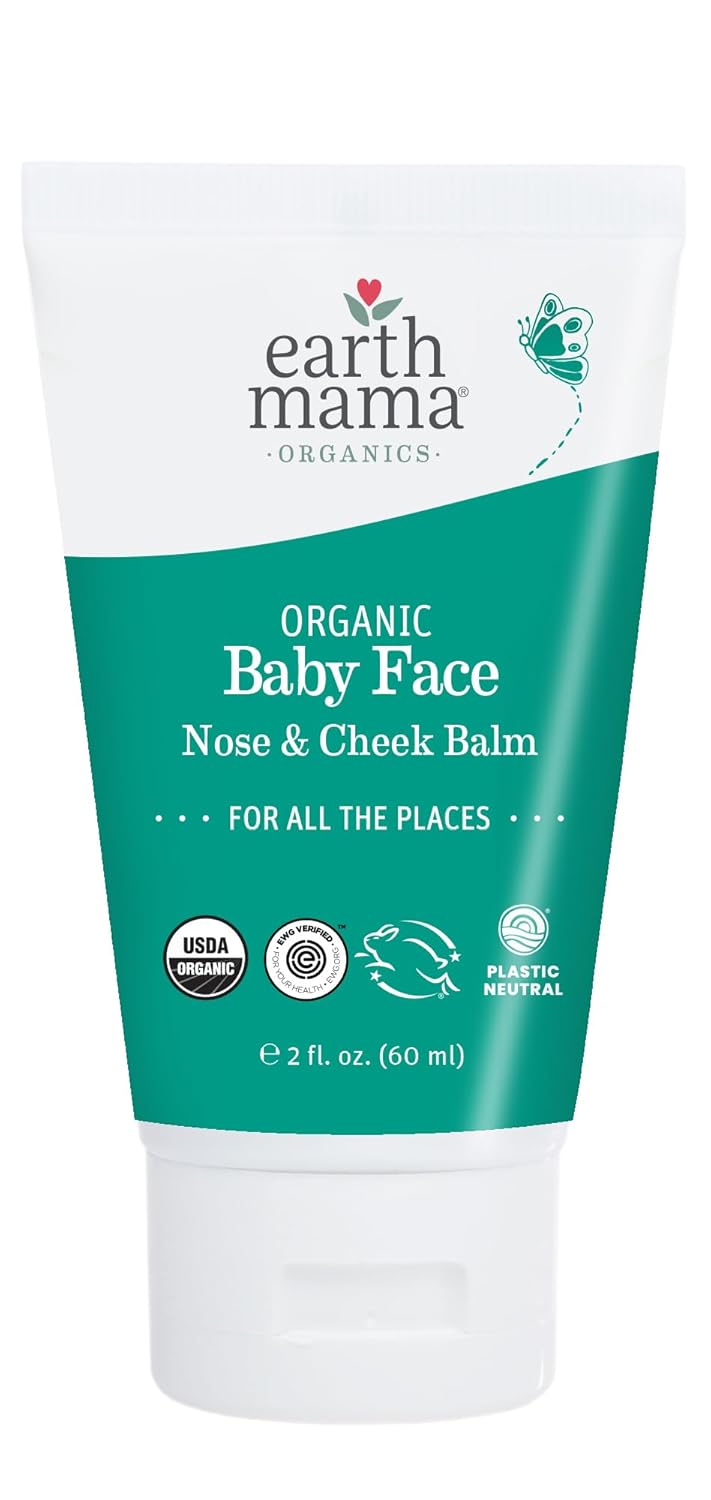 Earth Mama Organic Baby Face Nose and Cheek Balm 60ml