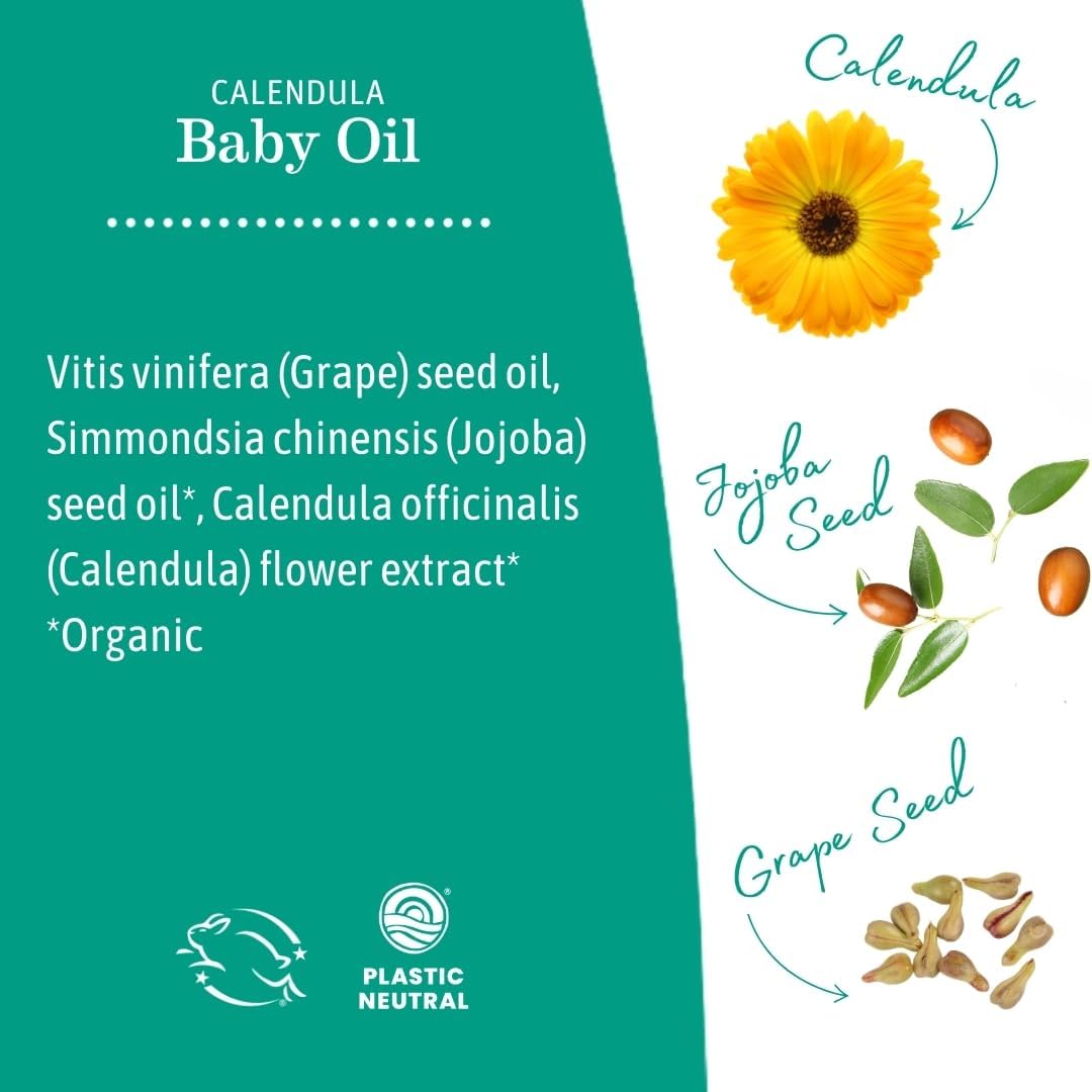 Earth Mama Organic Calendula Baby Oil 120ml