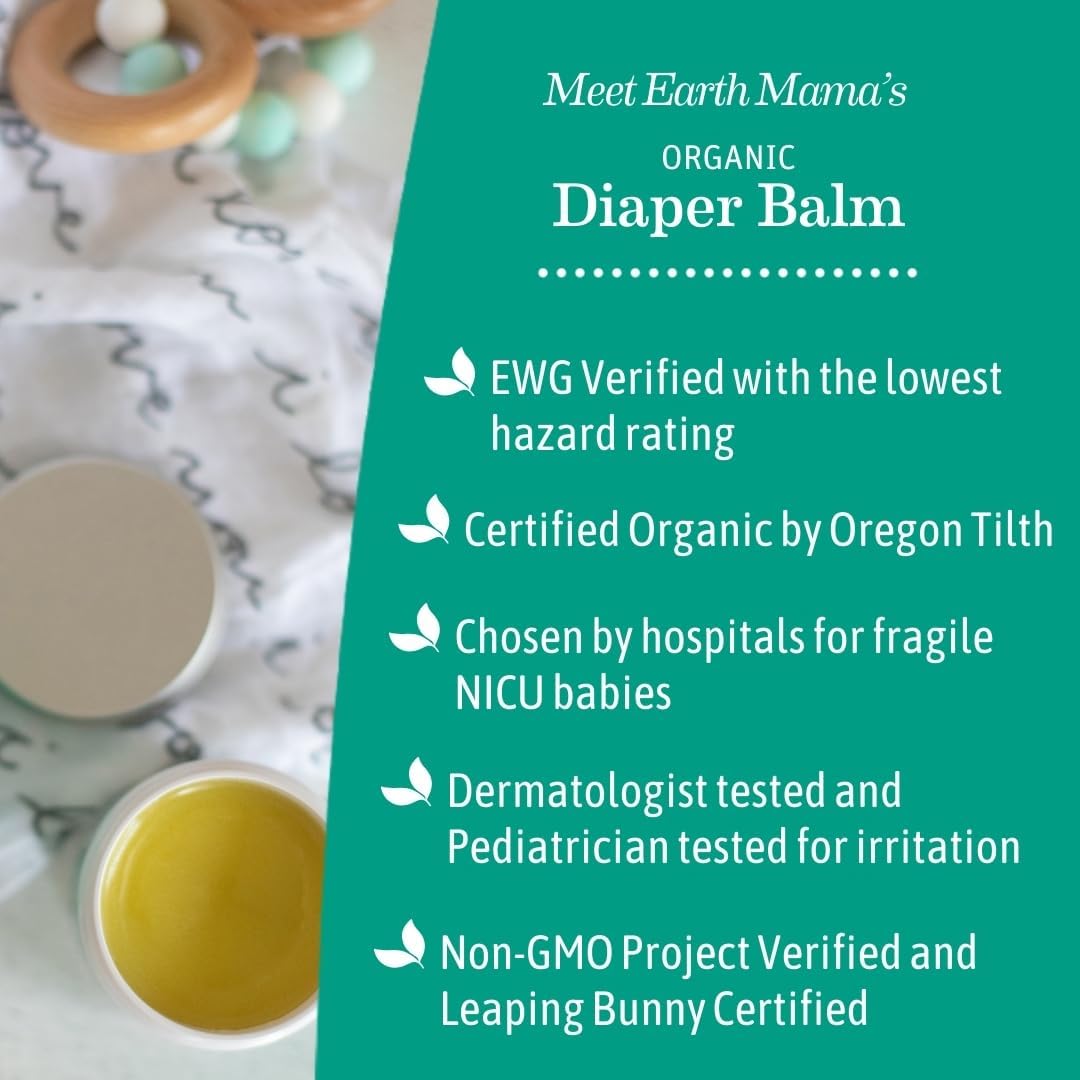 Earth Mama Organic Diaper Balm 60ml