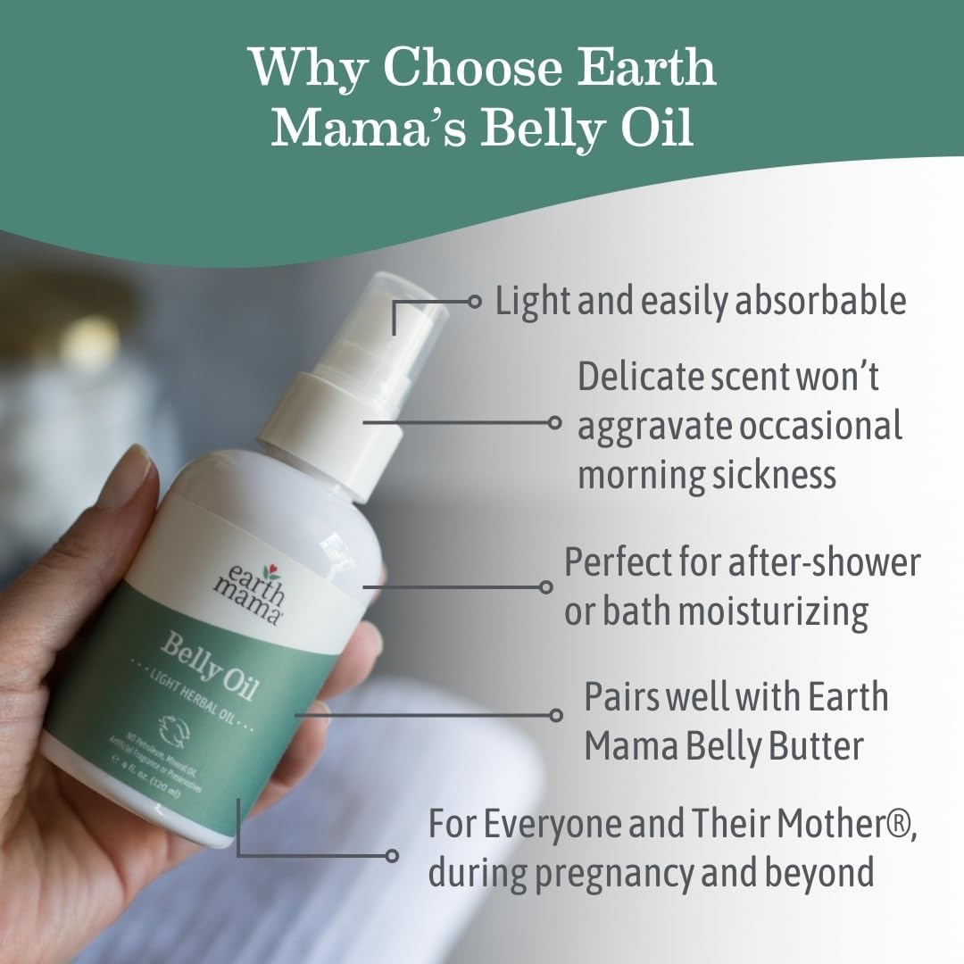 Earth Mama Organic Belly Oil 120ml