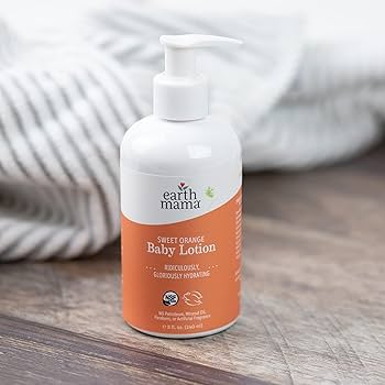Earth Mama Organic Sweet Orange Baby Lotion 240ml