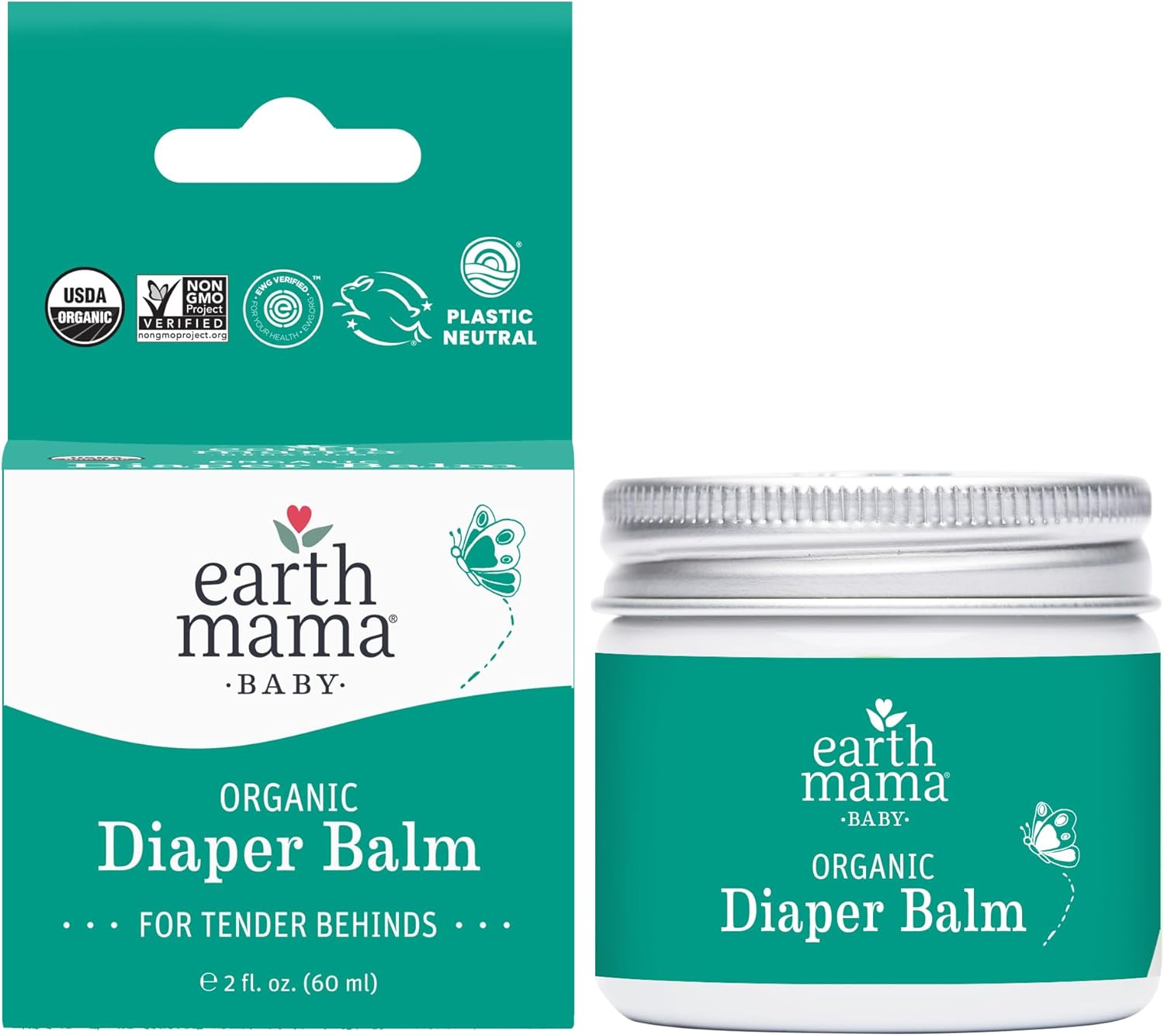 Earth Mama Organic Diaper Balm 60ml