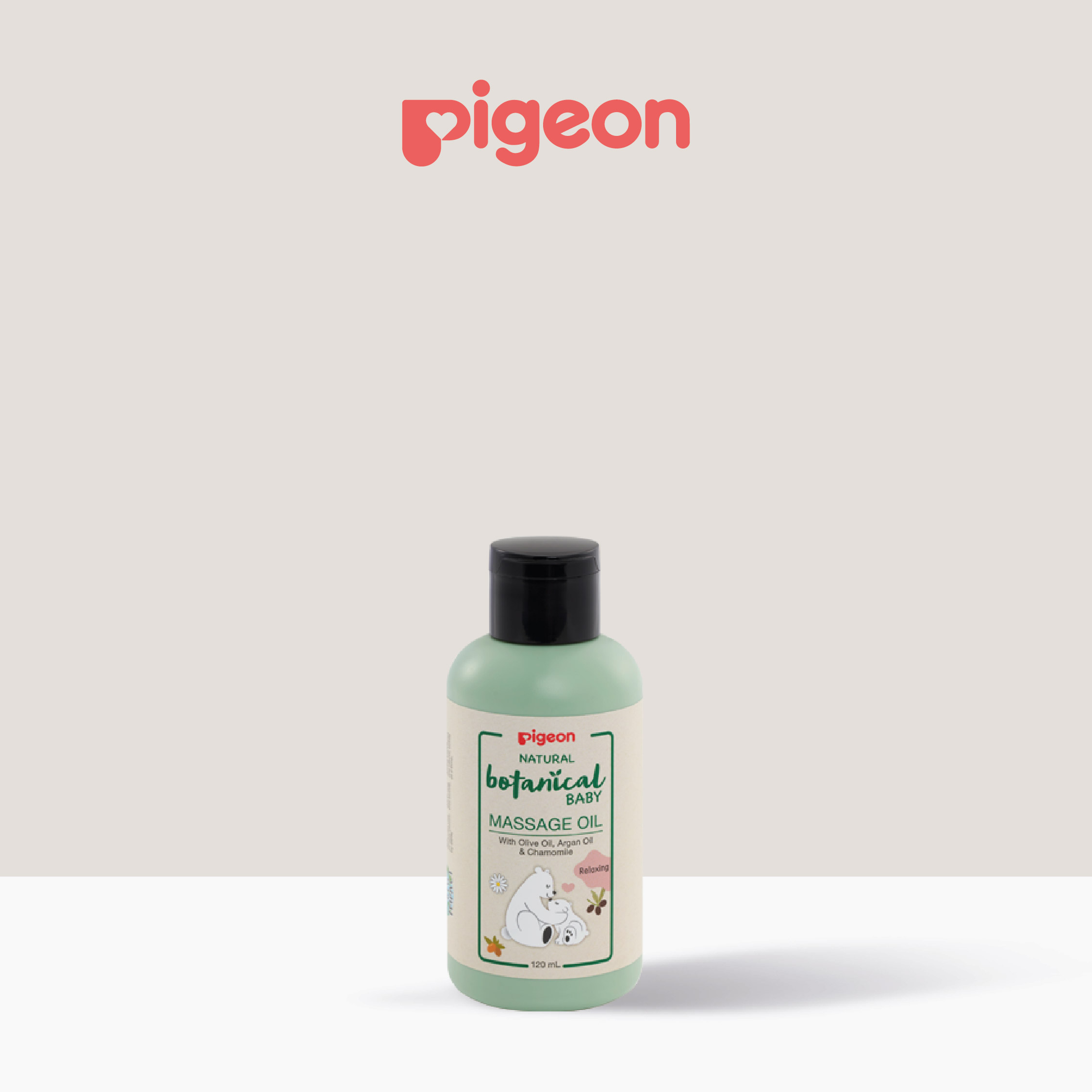 Pigeon Natural Botanical Baby Massage Oil 120ml