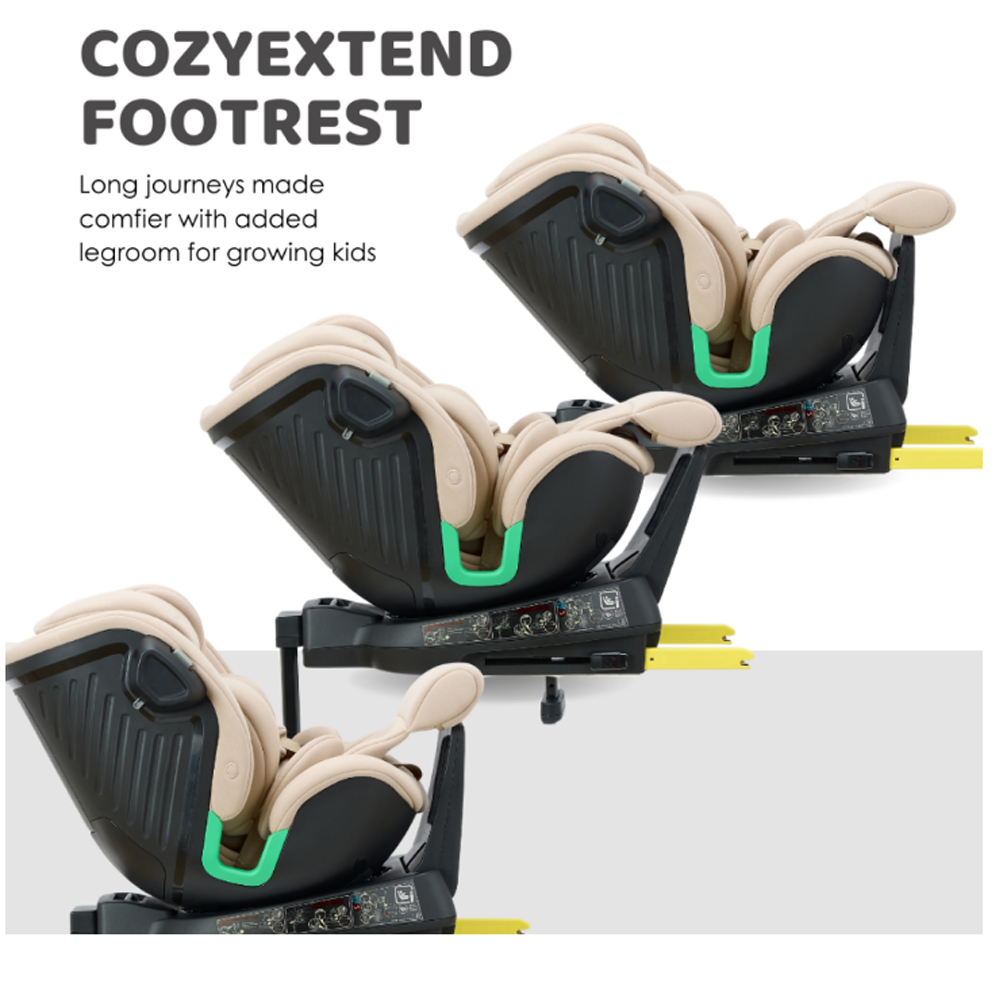 Koopers Spark+ 360 Spin Baby Car Seat Bamboo Fabric 0-12 Years