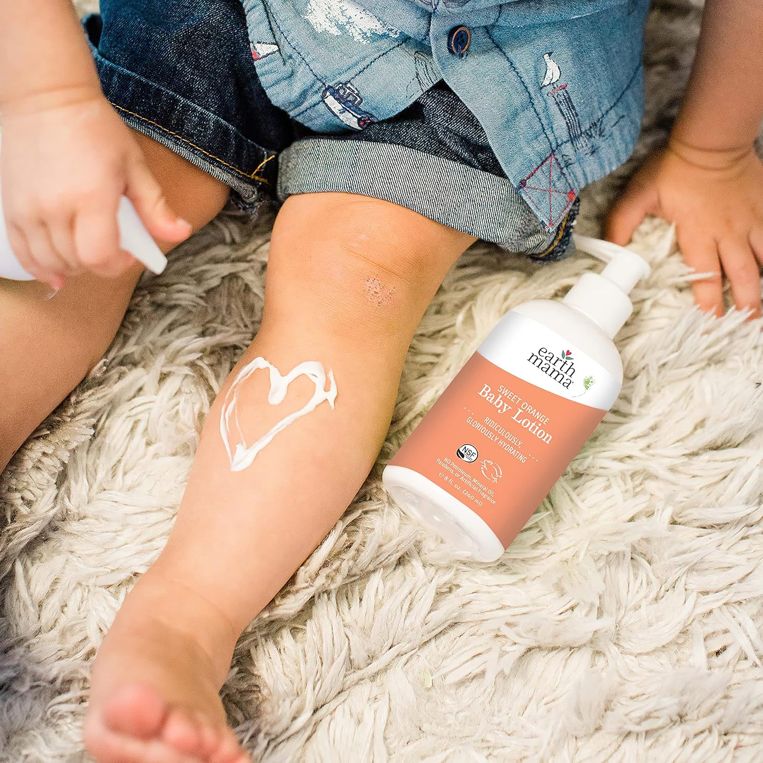 Earth Mama Organic Sweet Orange Baby Lotion 240ml