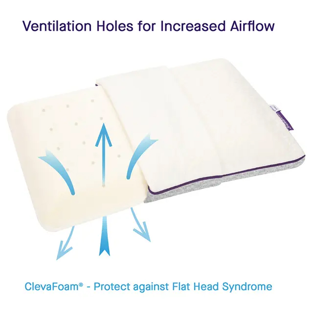 Clevamama Clevafoam Toddler Pillow
