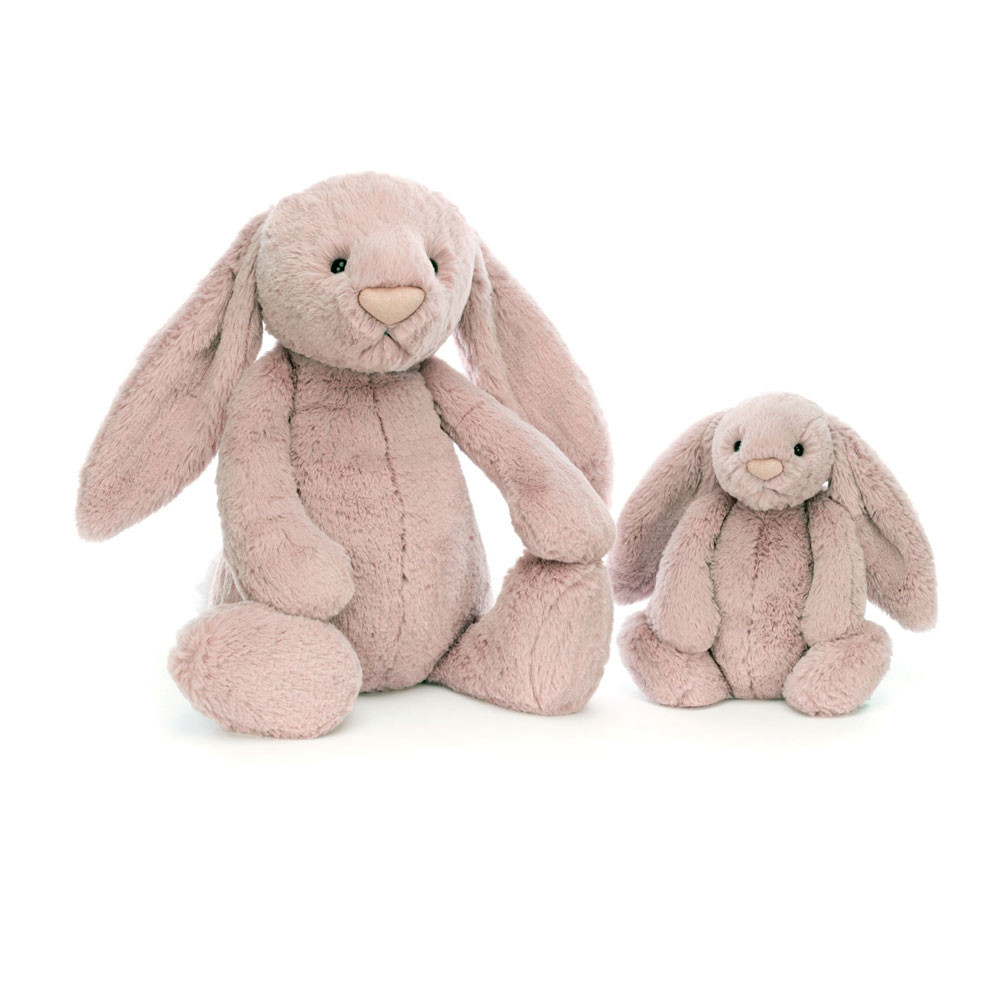 Jellycat Bashful Luxe Bunny Rosa