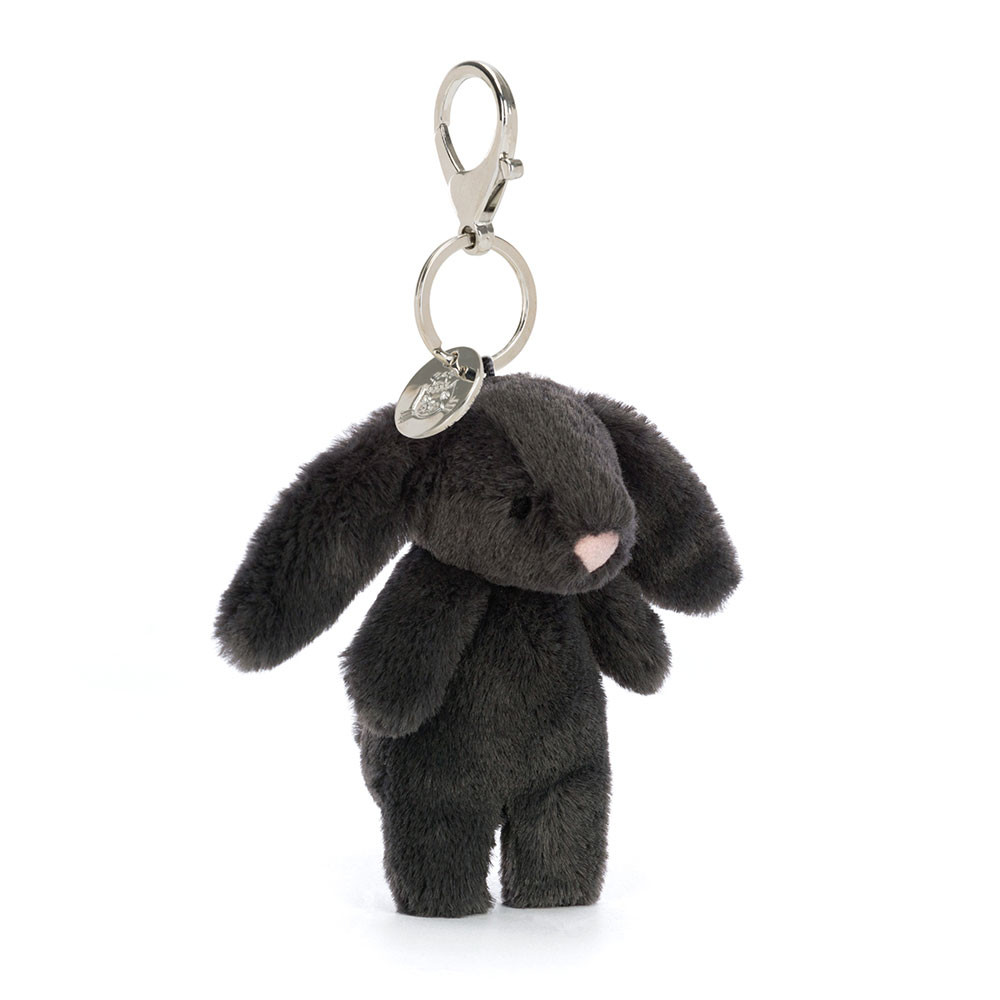 Jellycat Bashful Bunny Inky Bag Charm