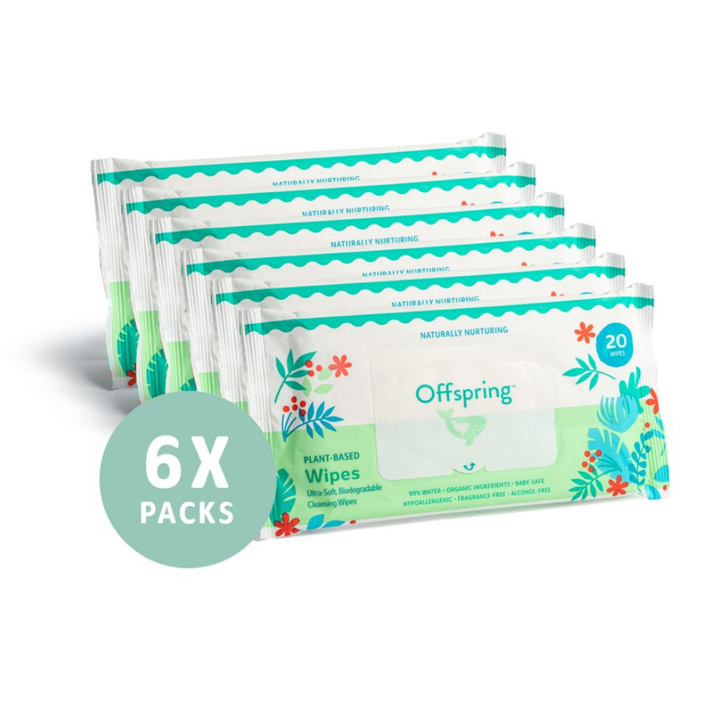 Offspring Plant-Based Baby Wipes