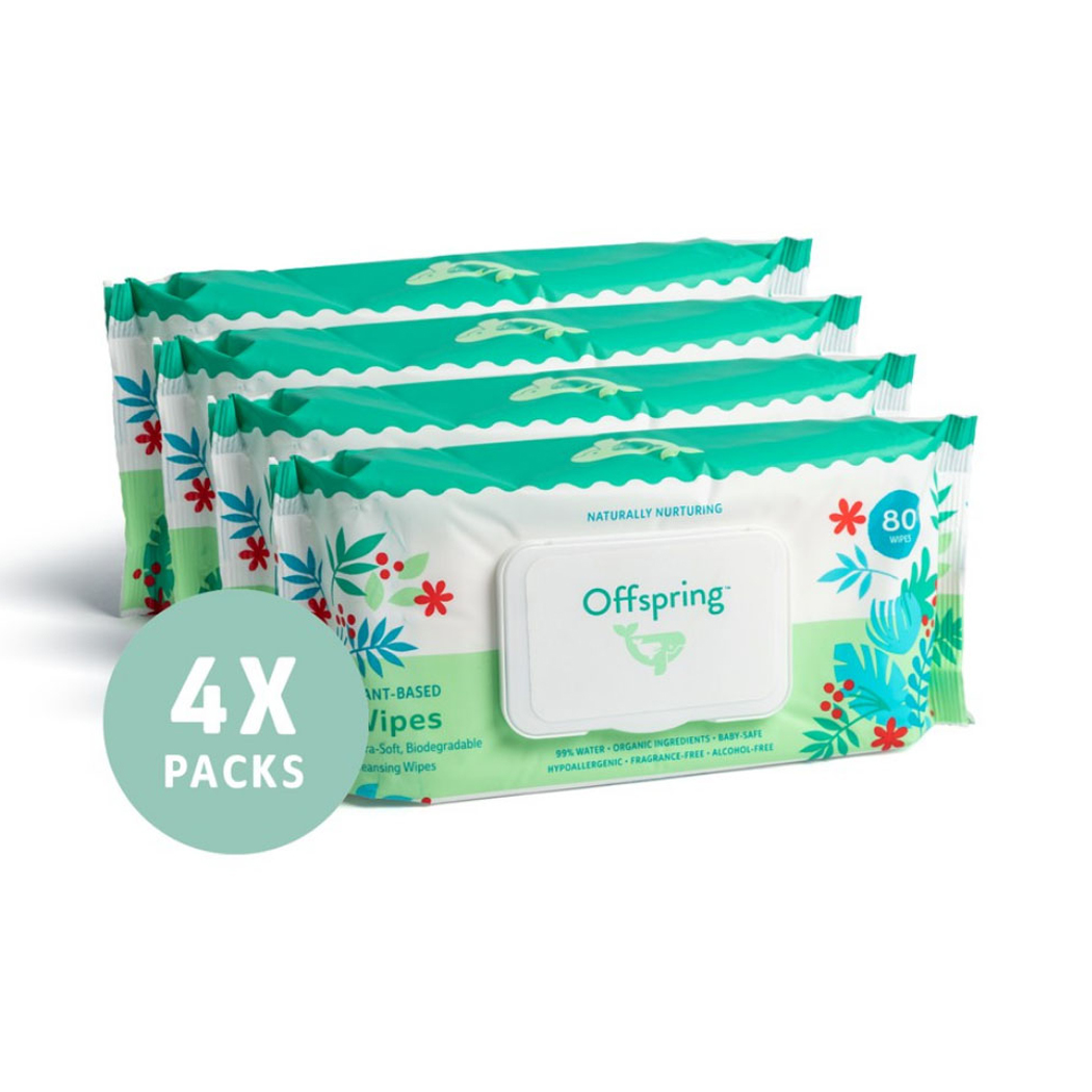 Offspring Plant-Based Baby Wipes