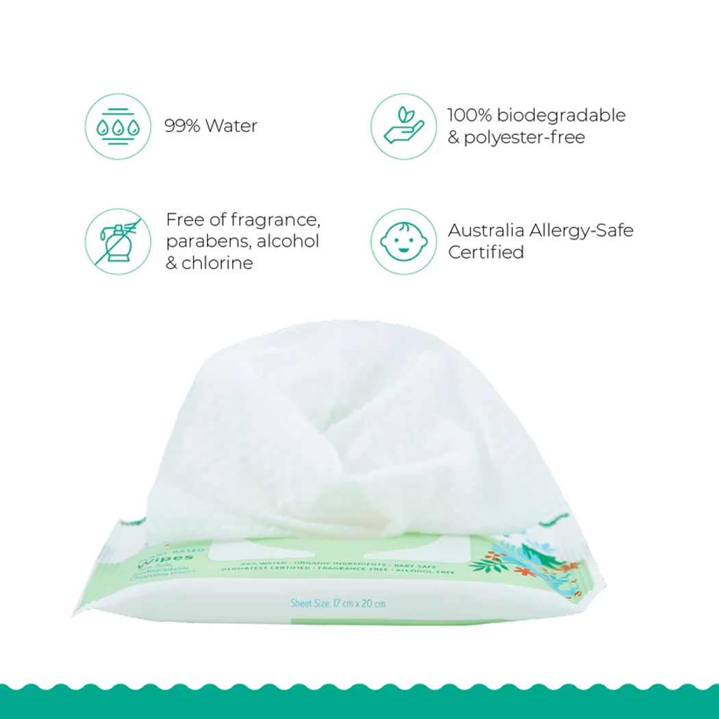 Offspring Plant-Based Baby Wipes