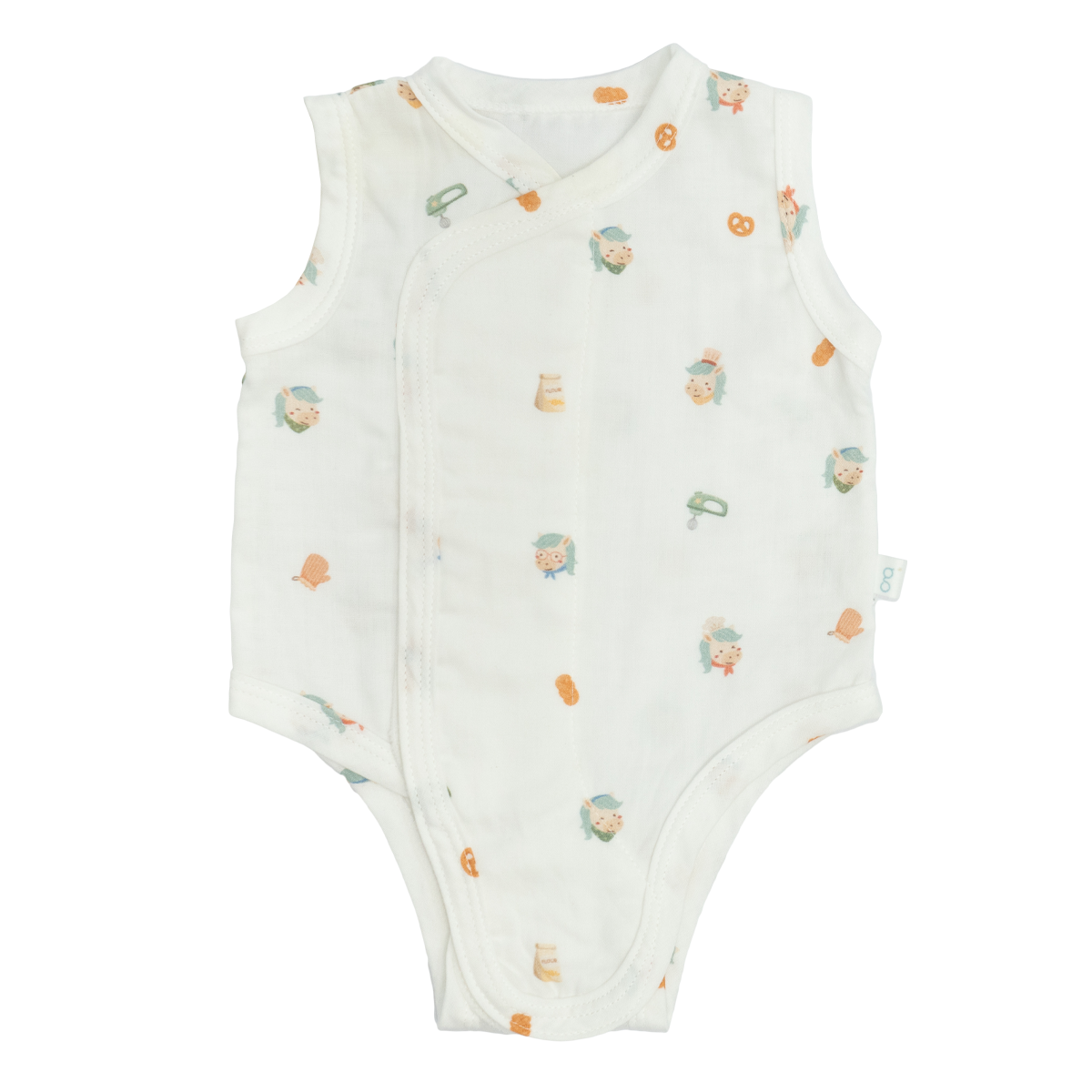 Granny Ben TENCEL Snap and Sleep Bodysuit 