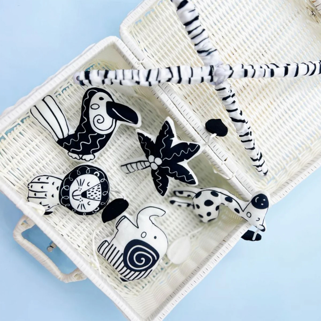 Smileey's Infant Bed Bell Rattle - Assorted