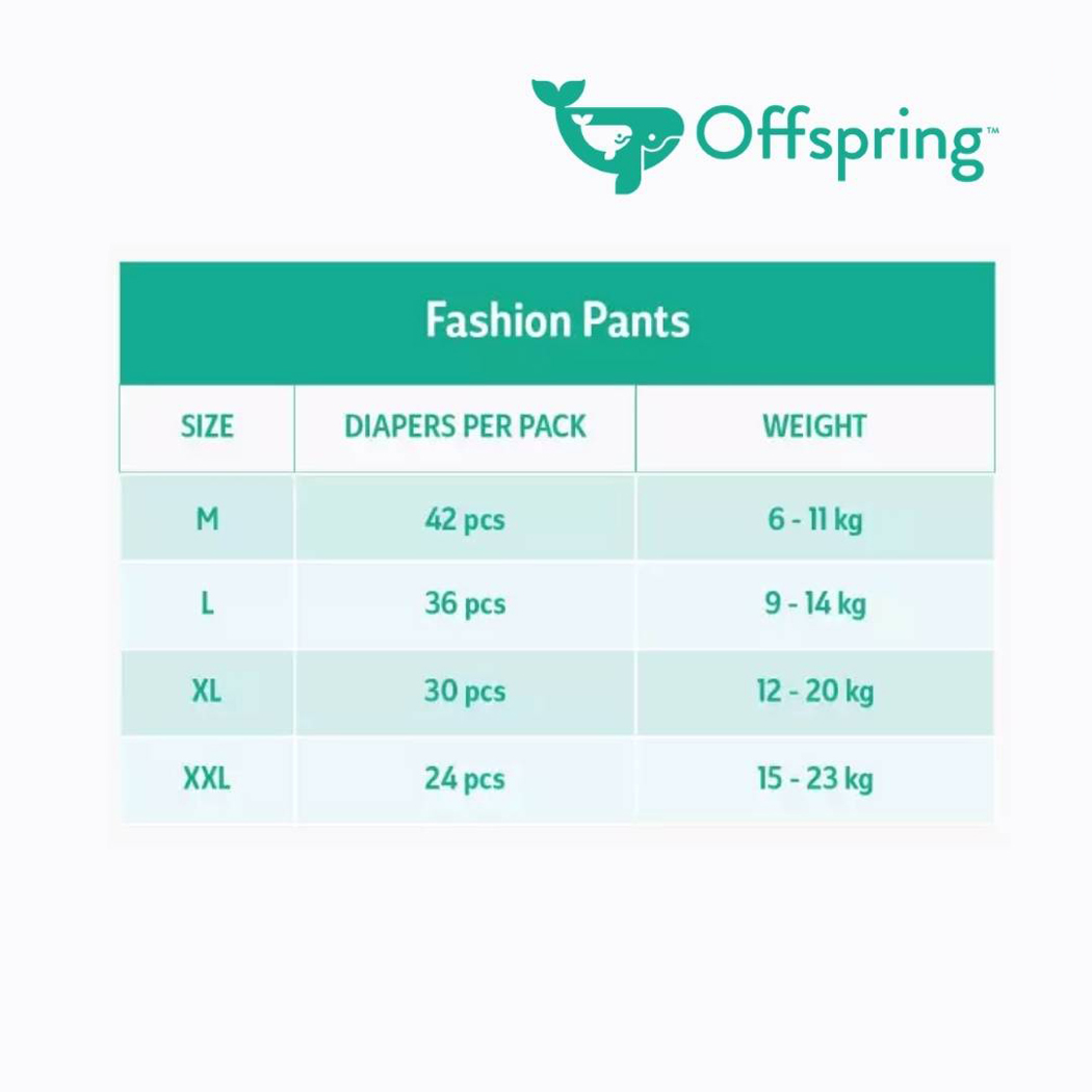 Offspring Fashion Pant Diaper Assorted