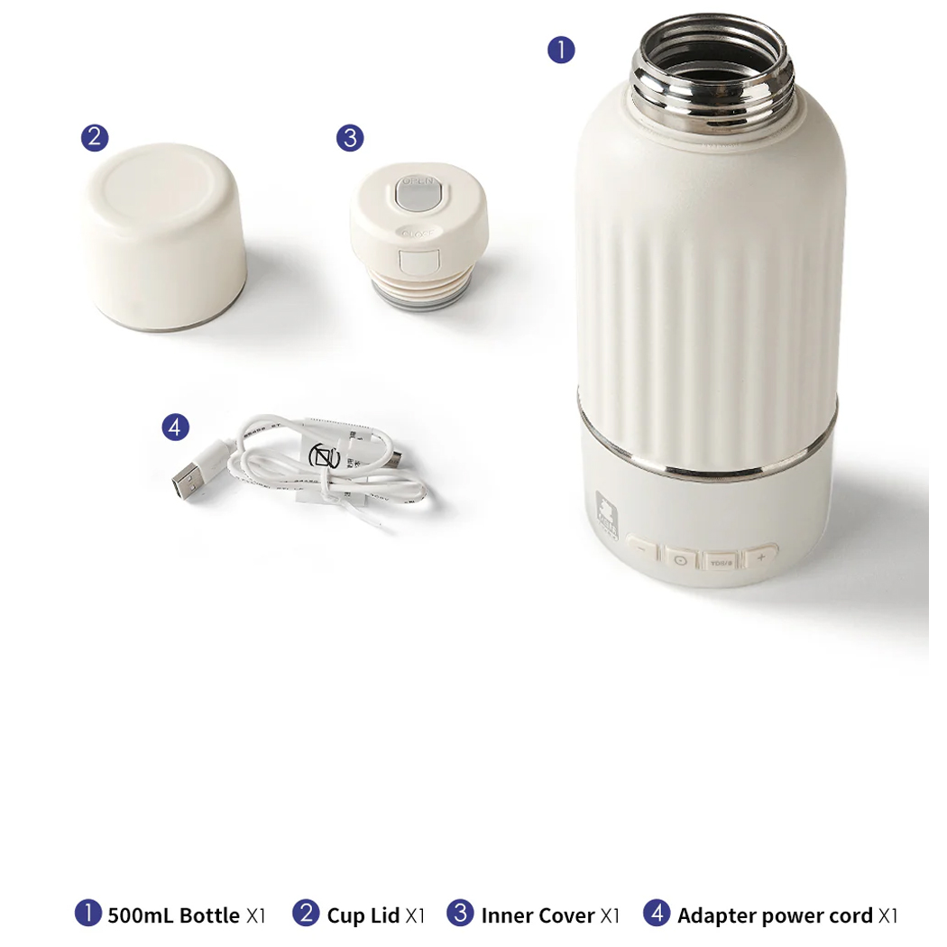 Snow Bear Smart Water Bottle 500