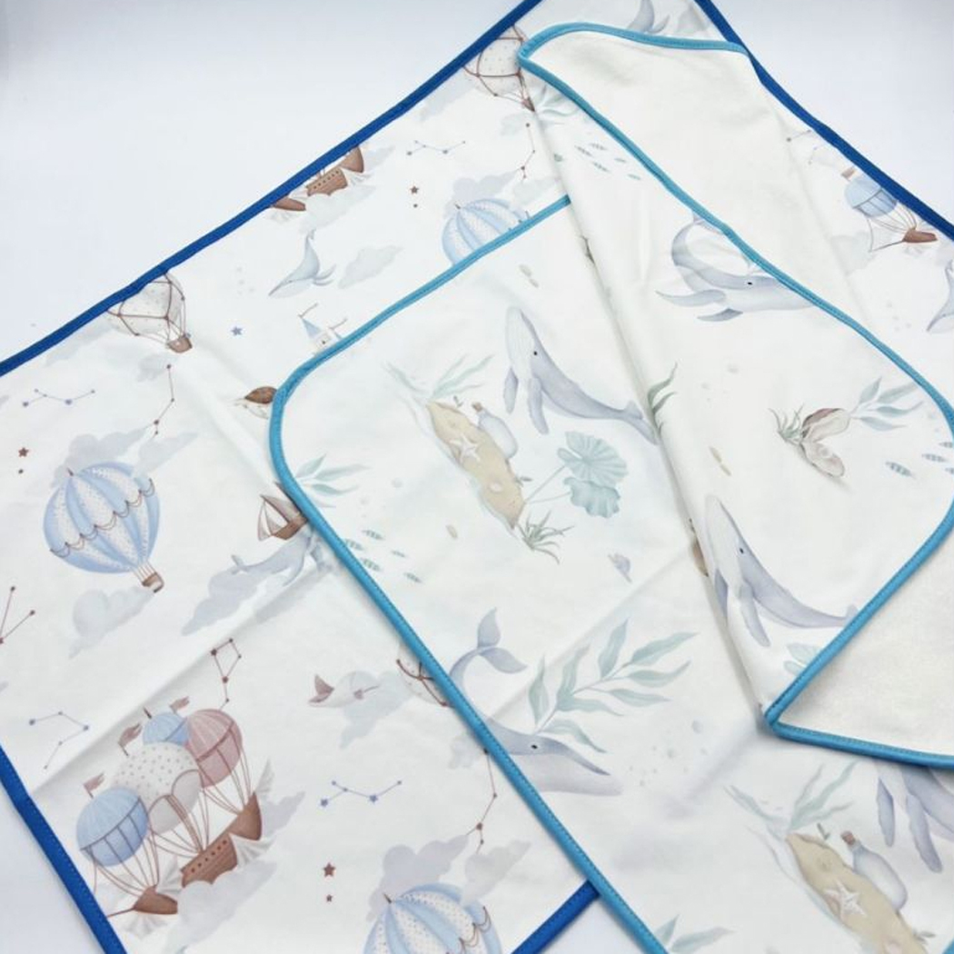 Smileey's 2pcs Isolation Mat Assorted Design