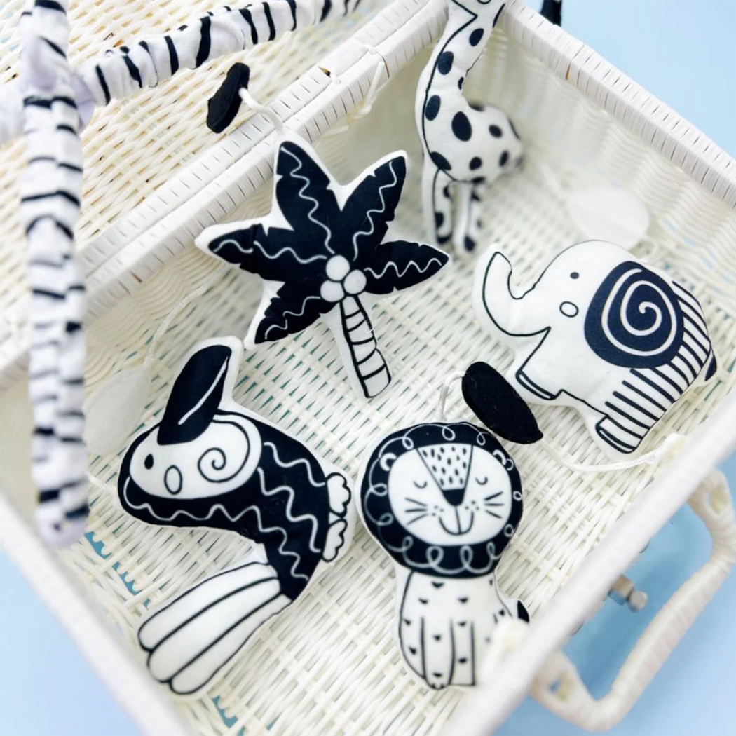 Smileey's Infant Bed Bell Rattle - Assorted