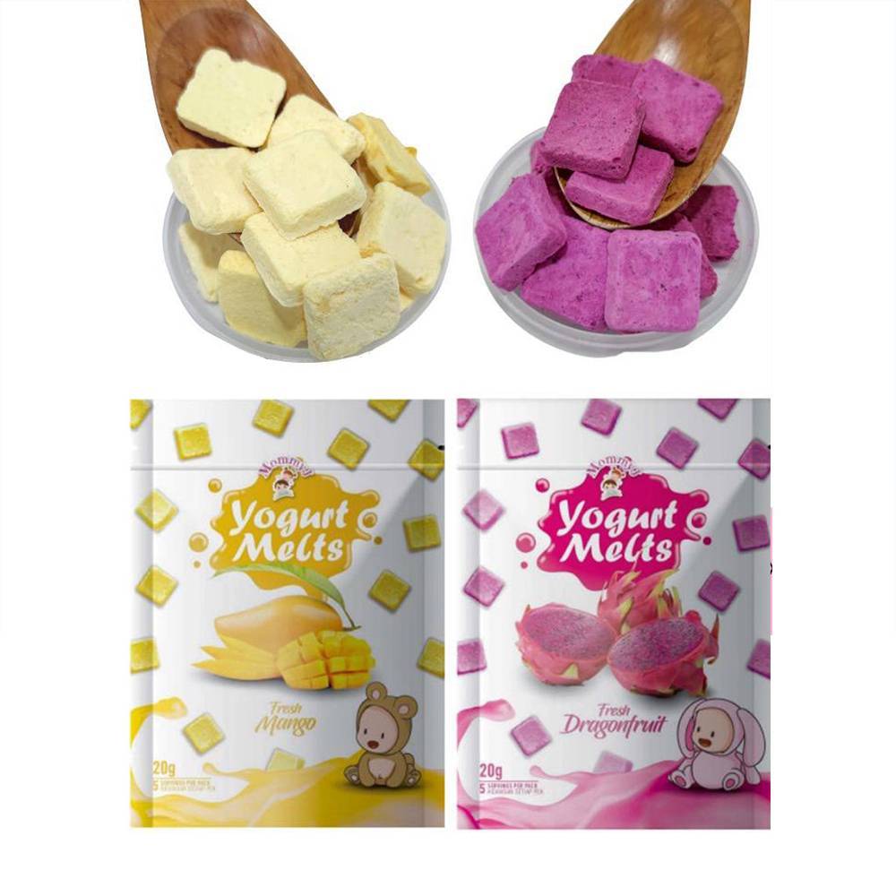 MommyJ Baby Yogurt Melts - Dragon Fruits/ Mango 6m+ (20g) - 1 Pack