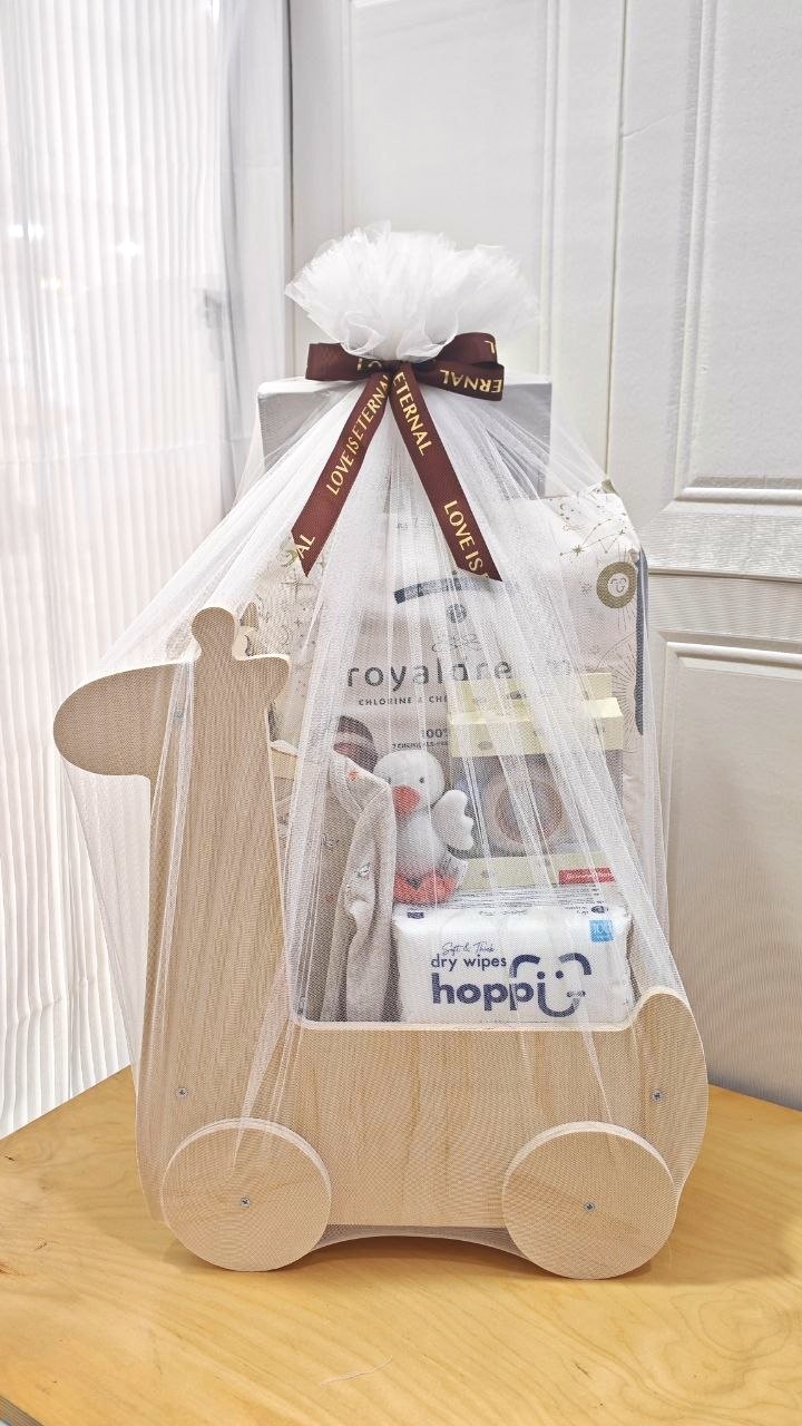 Luxe Baby Carriage Gift Set