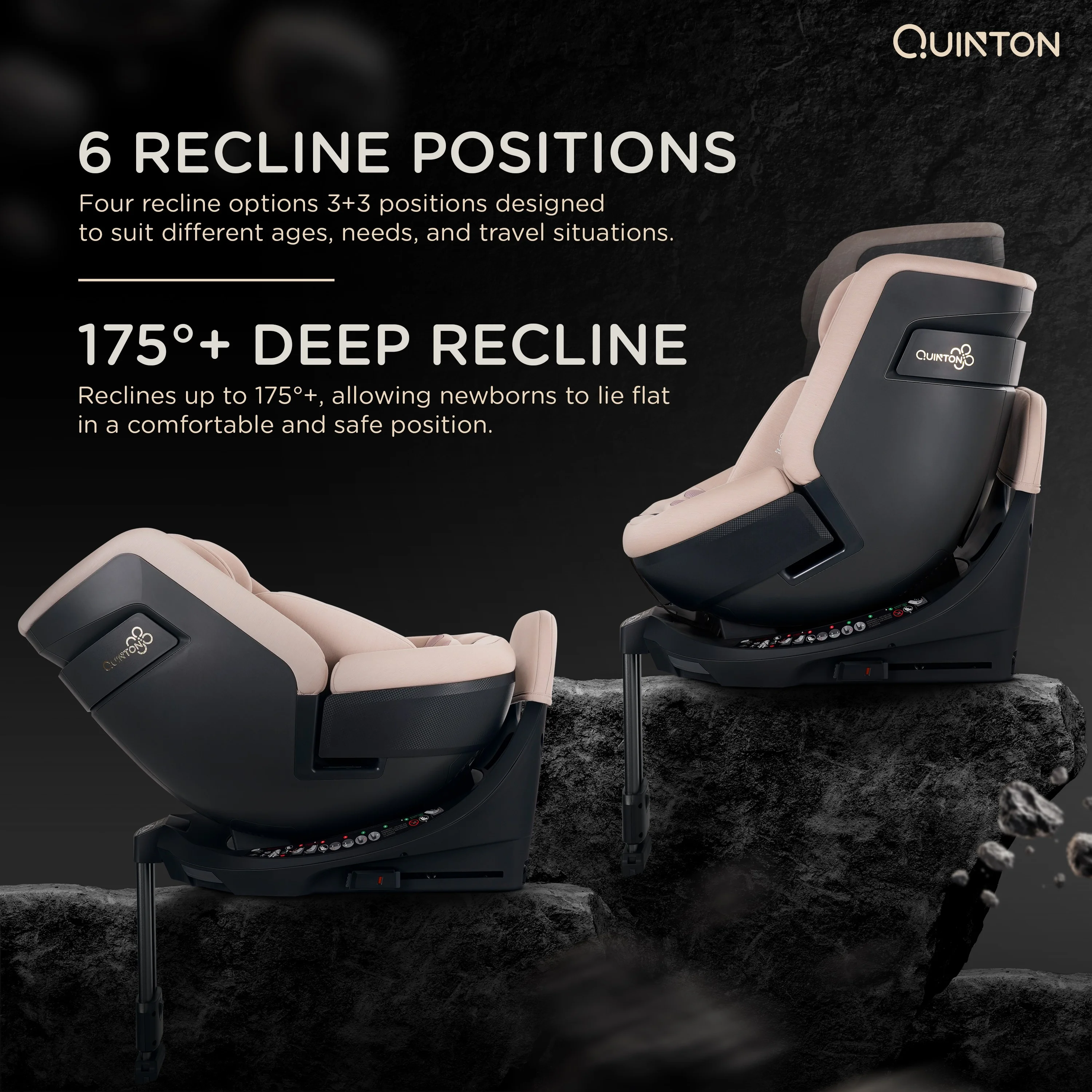 Quinton Wowo 360 i-Size — Malaysia's First Chest Clip Car Seat