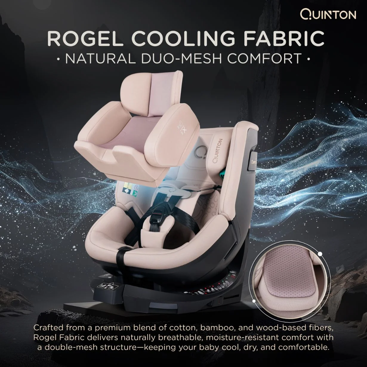 Quinton Wowo 360 i-Size — Malaysia's First Chest Clip Car Seat