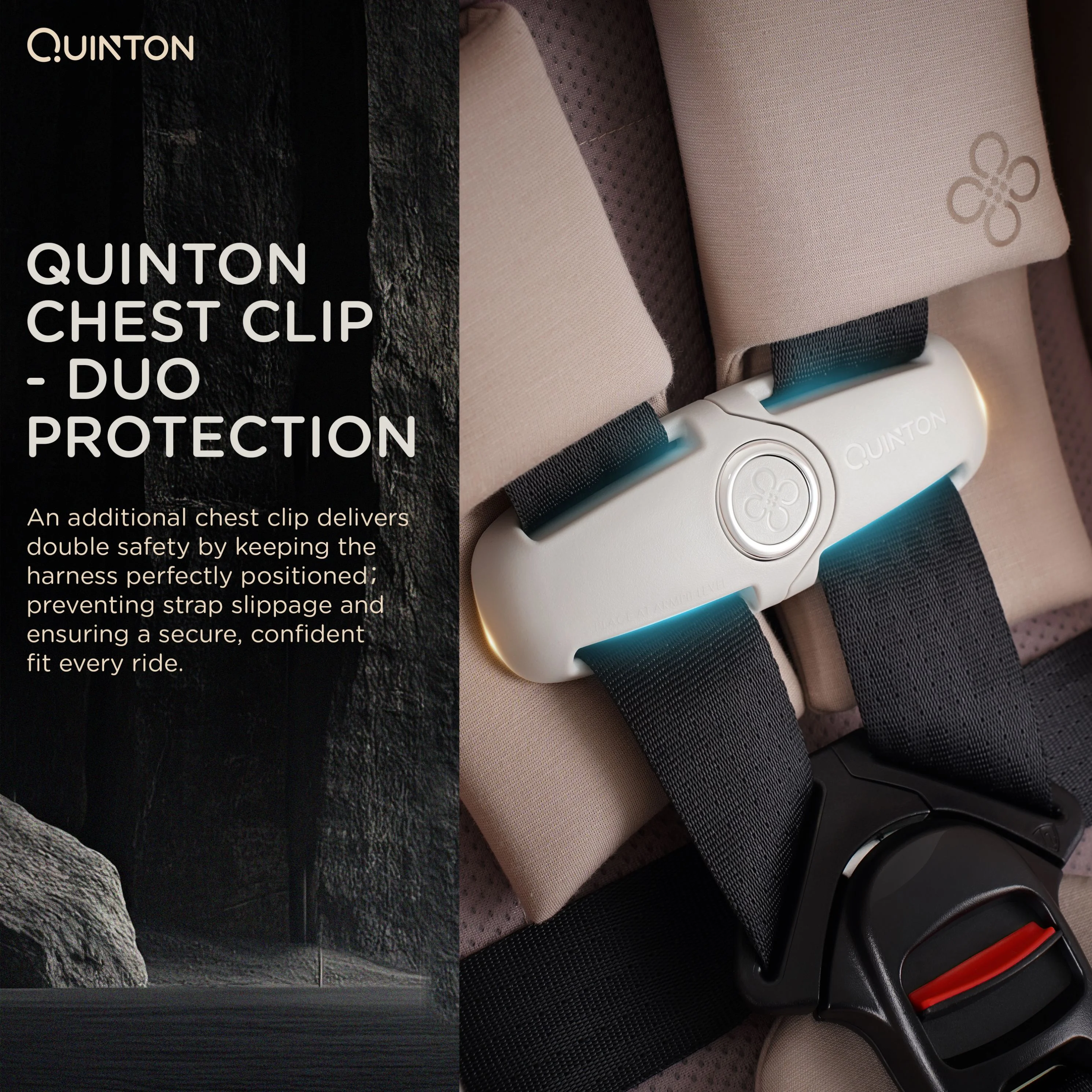 Quinton Wowo 360 i-Size — Malaysia's First Chest Clip Car Seat