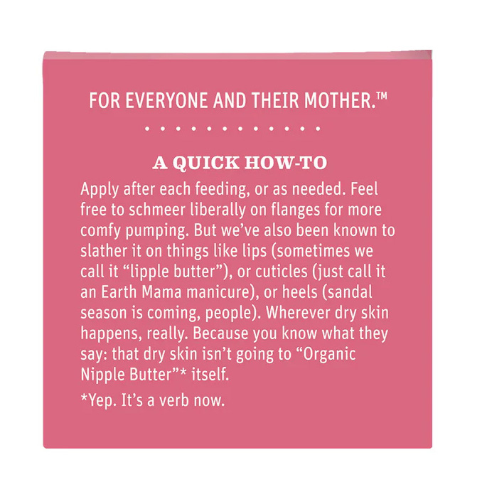 Earth Mama Organic Nipple Butter™