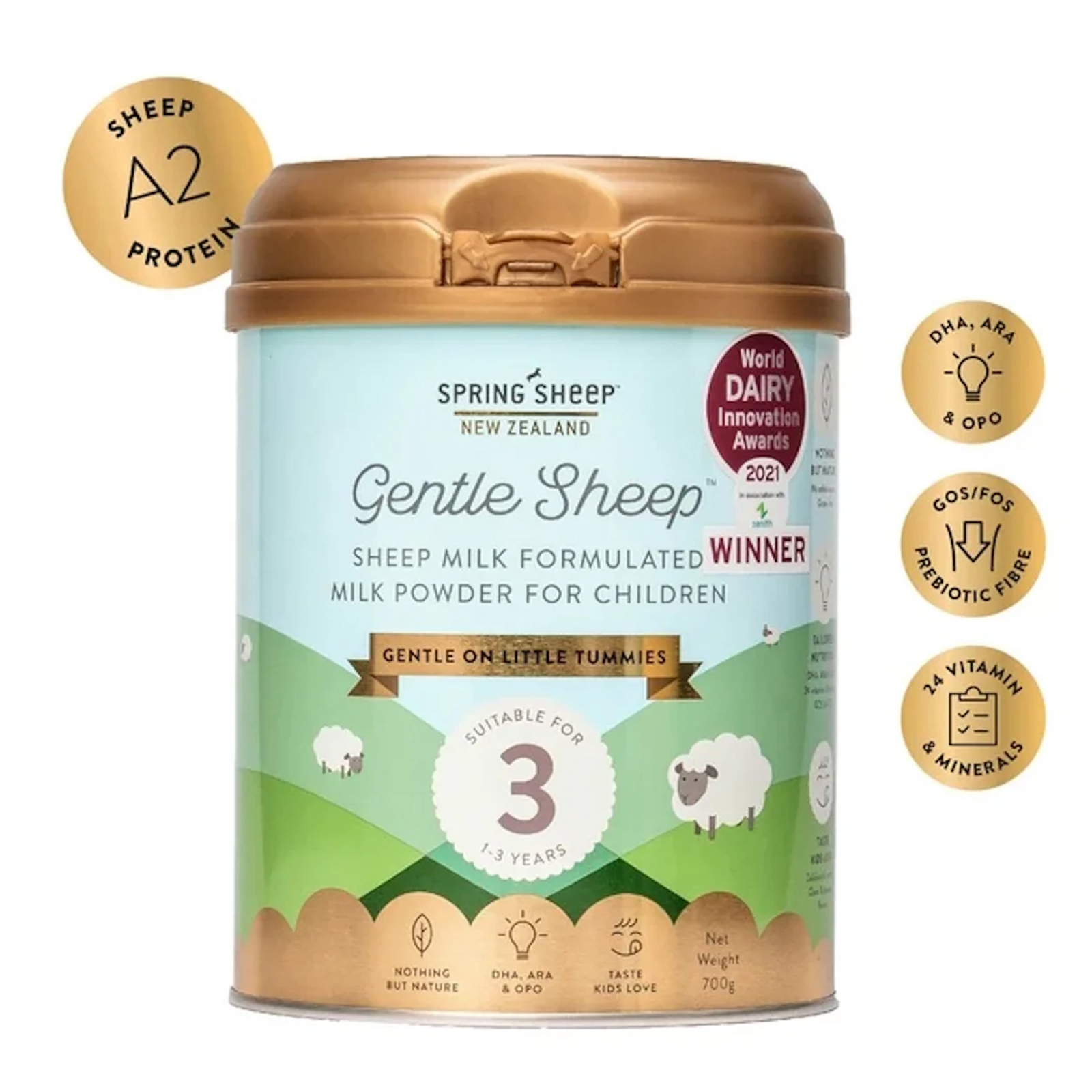 Spring Sheep Gentle Sheep Toddler Milk Drink (Step 3) 700g