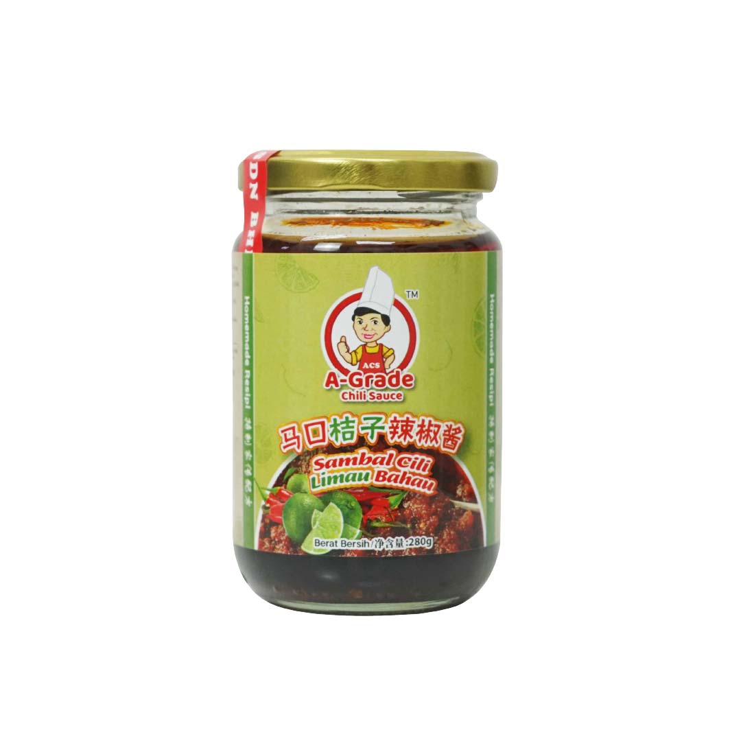 【🔥限时优惠!! 两罐买更便宜! 】马口桔子辣椒酱 [280g] - 新鲜桔子 - 酸甜辣