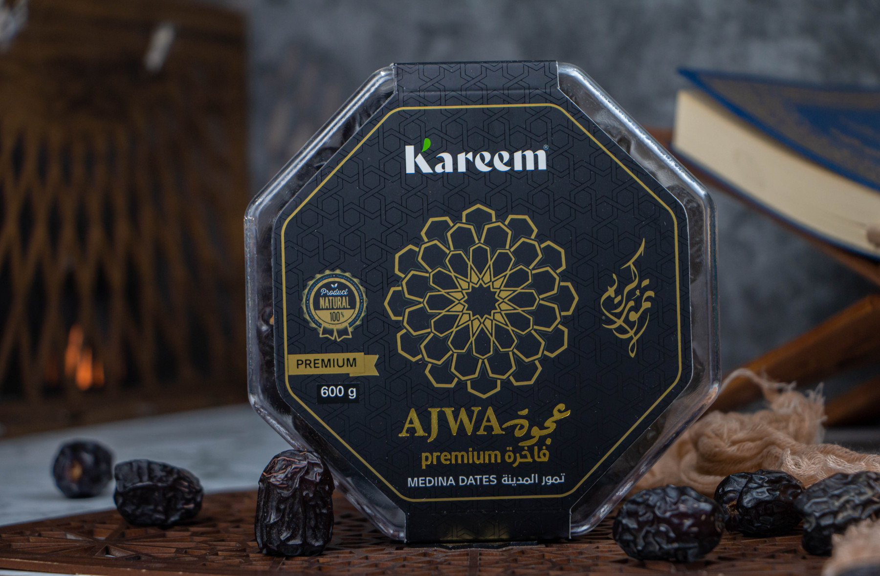 KAREEM KURMA AJWA PREMIUM LARGE DIIMPORT DARI MADINAH - STOCK BARU 