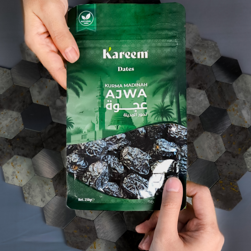 KAREEM KURMA AJWA PREMIUM 250g - Exclusive Pouch