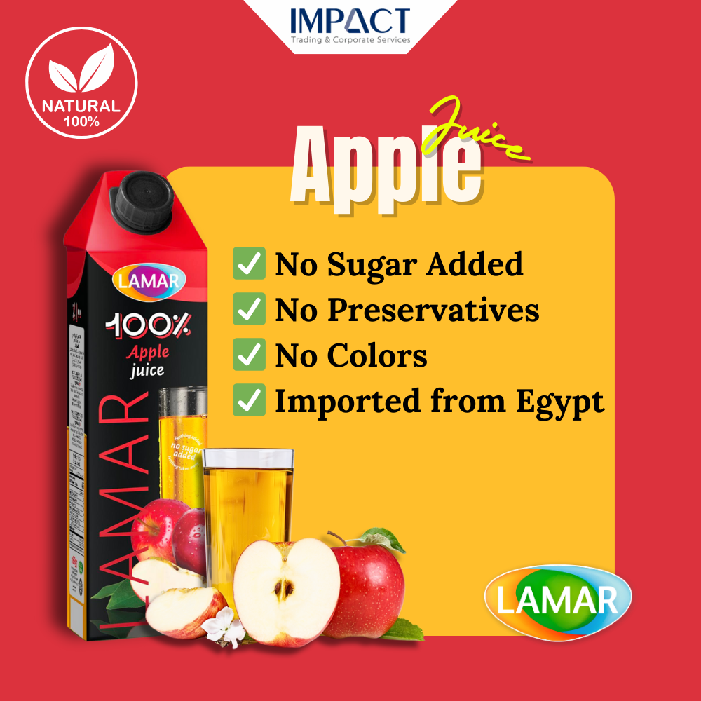 Lamar Apple Juice 1 Lt X 12-Impact TCS