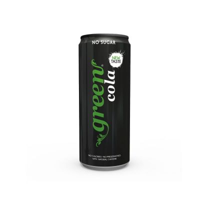  Green Cola 330ml – Naturally Sweetened Sodas - No Sugar Added
