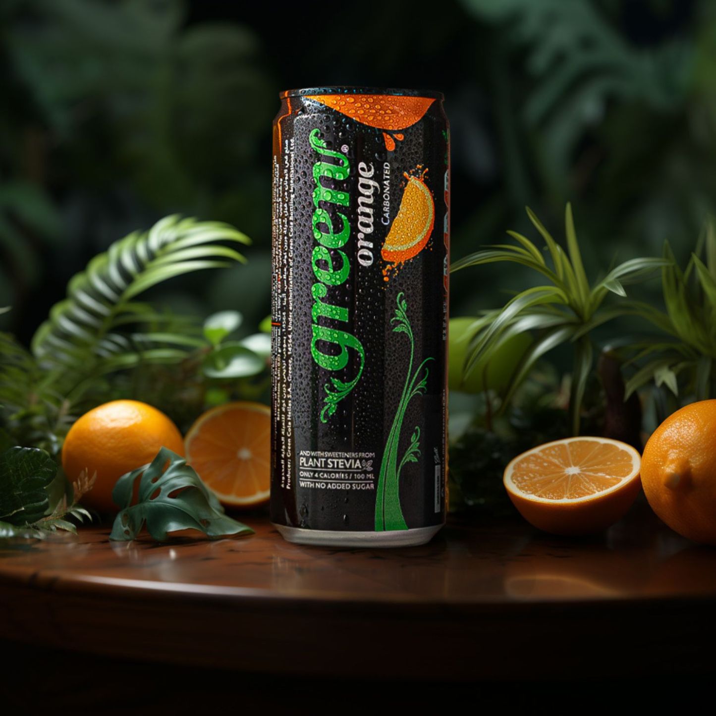 Green Orange 330ml – Naturally Sweetened Sodas - No Sugar Added