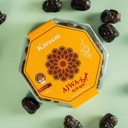  KAREEM KURMA DATES AJWA ALIA [ 400g ] FROM SUADI ARABIA