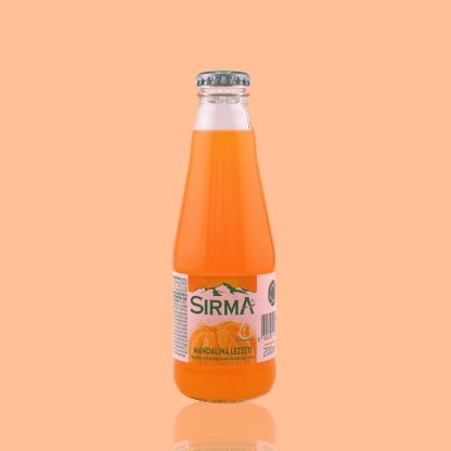 SIRMA Mandarin Flavoured Natural Mineral Rich Mineral Water Drink 200ml