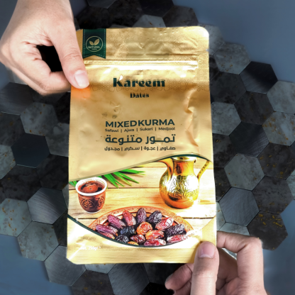 KAREEM KURMA MIXED PREMIUM 250g - Exclusive Pouch