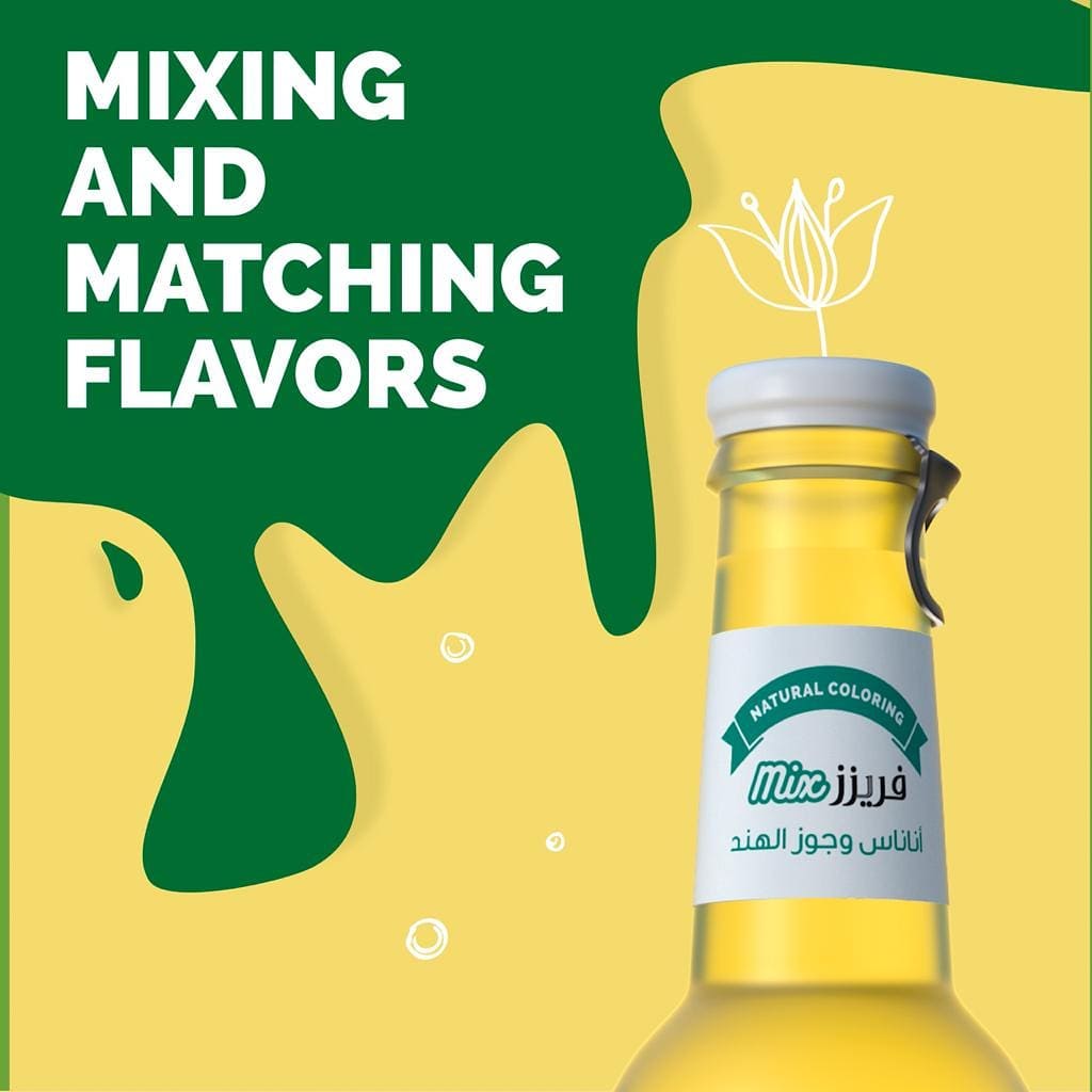 Freez Mix Lemon Ginger Soda Drink 275ml x 24Impact TCS