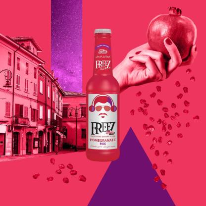 Freez Mix Pomegranate Soda Drink 275ml x 24