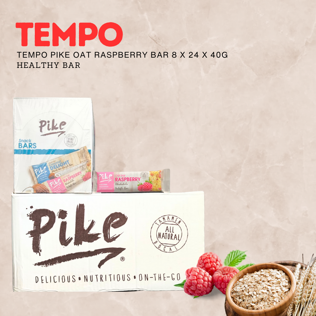 Pike Raspberry Oat Bar 40g